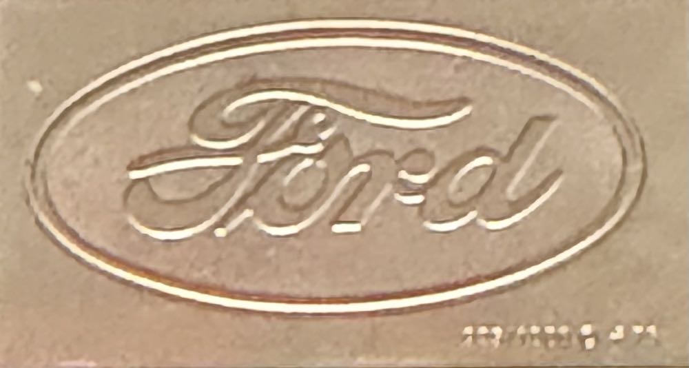 Ford 1928 Silver Ingot  coin collectible - Main Image 2