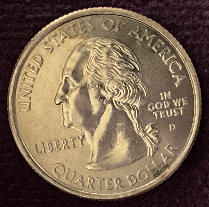 Quarter Oklahoma 2008 D 7  coin collectible - Main Image 3