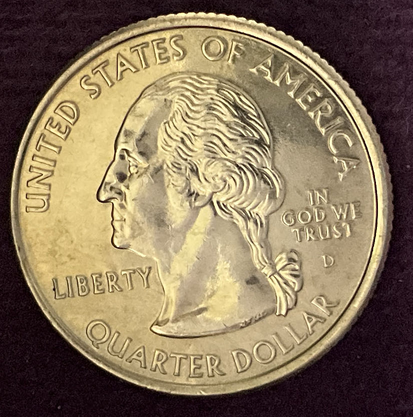 Quarter Oklahoma 2008 D 8  coin collectible - Main Image 3