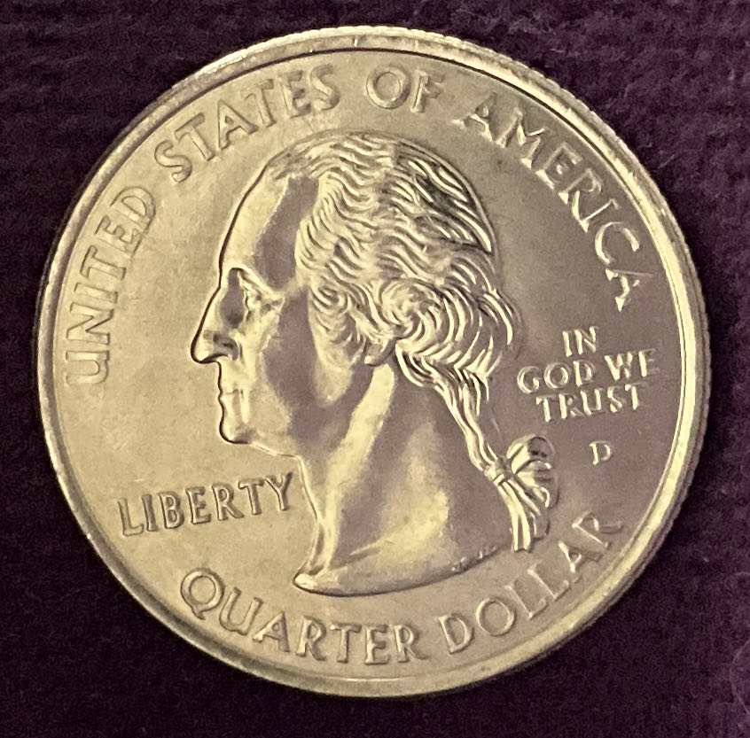 Quarter Oklahoma 2008 D 10  coin collectible - Main Image 3