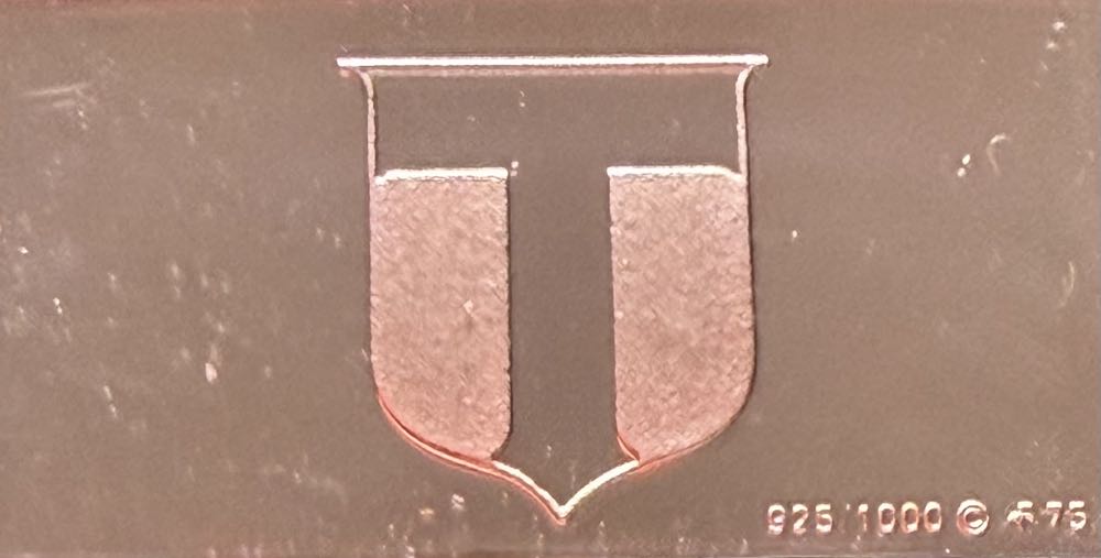 Thomas 1907 Silver Ingot  coin collectible - Main Image 2