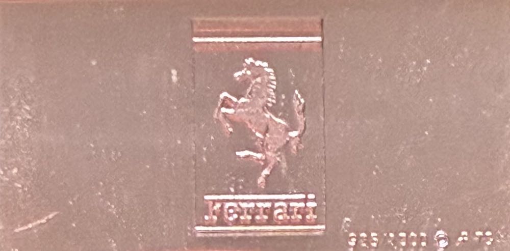 Ferrari 1970 Silver Ingot  coin collectible - Main Image 2