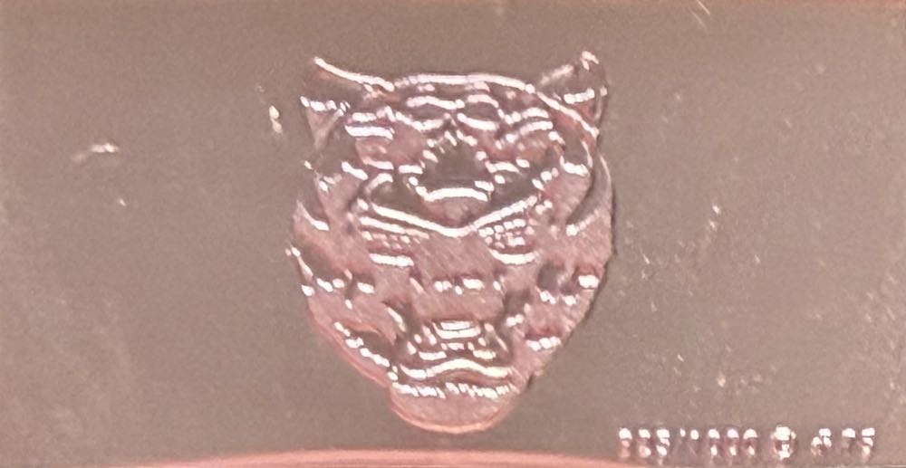 Jaguar 1974 Silver Ingot  coin collectible - Main Image 2