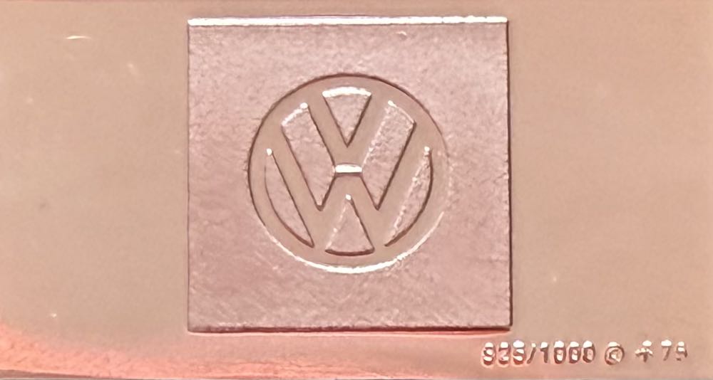 Volkswagon 1938 Silver Ingot  coin collectible - Main Image 2