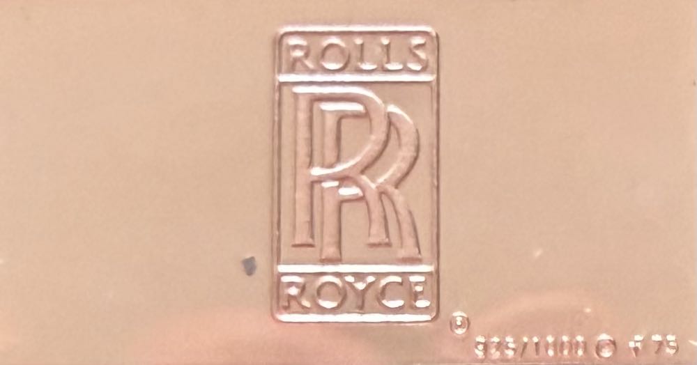 Rolls Royce 1959 Silver Ingot  coin collectible - Main Image 2