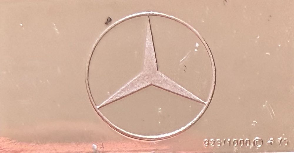 Mercedes-Benz 1954 Silver Ingot  coin collectible - Main Image 2