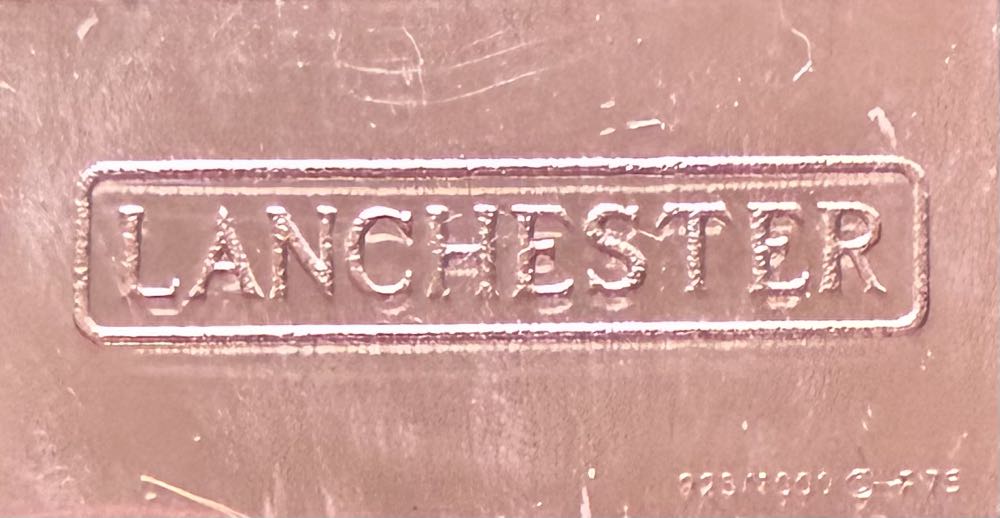 Lanchester 1903 Silver Ingot  coin collectible - Main Image 2
