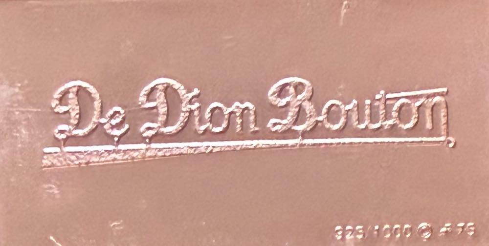De Dion Bouton 1900 Silver Ingot  coin collectible - Main Image 2