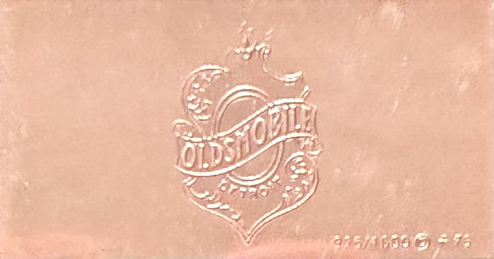 Oldsmobile 1901 Silver Ingot  coin collectible - Main Image 2