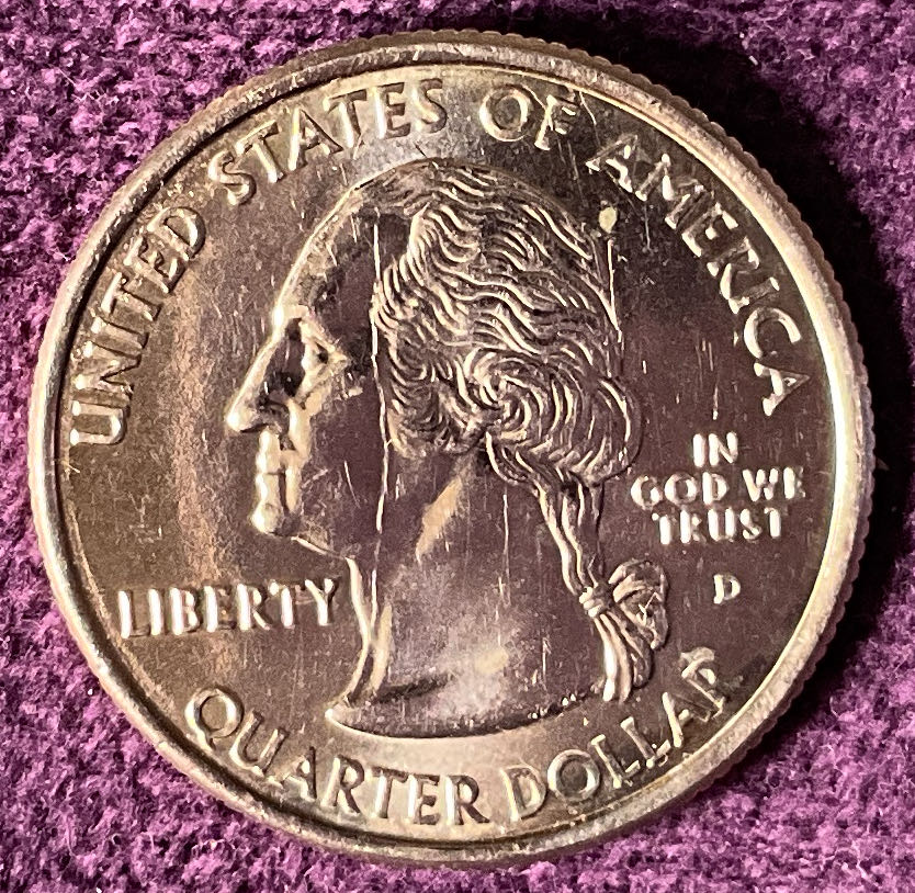 2006 Colorado State Quarter Gold P