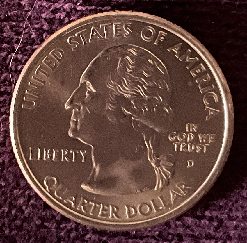 Quarter Oklahoma 2008 D 14  coin collectible - Main Image 3