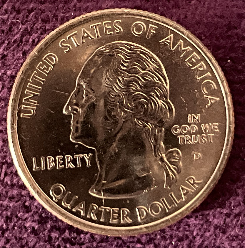 Quarter Oklahoma 2008 D 17  coin collectible - Main Image 3