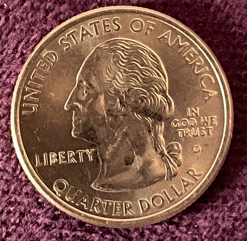 Quarter Oklahoma 2008 D 19  coin collectible - Main Image 3