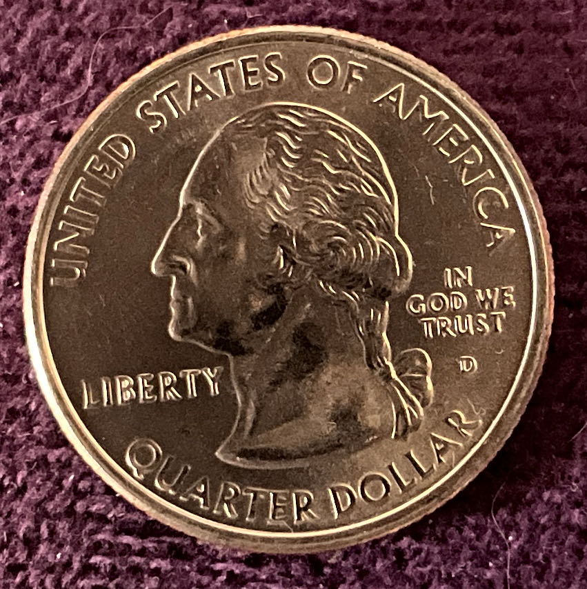 Quarter Oklahoma 2008 D 20  coin collectible - Main Image 3