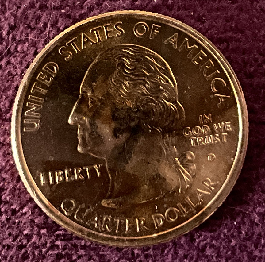 Quarter Oklahoma 2008 D 21  coin collectible - Main Image 3