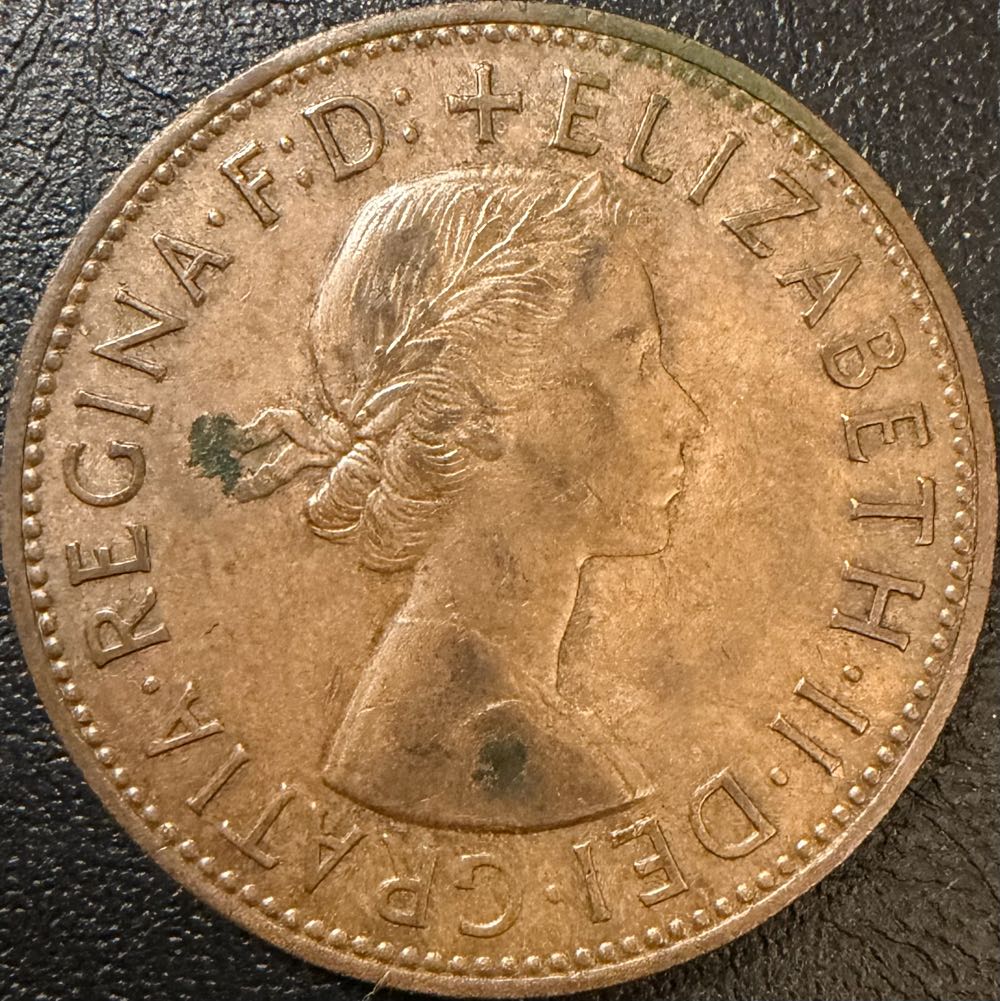 1967 Elizabeth II One Penny (3)  coin collectible - Main Image 2