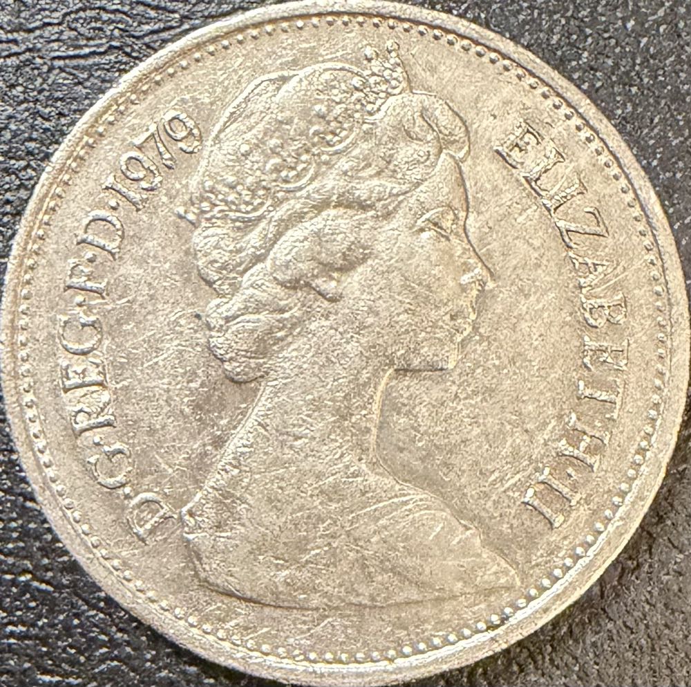 1979 Five New Pence (2)  coin collectible - Main Image 2