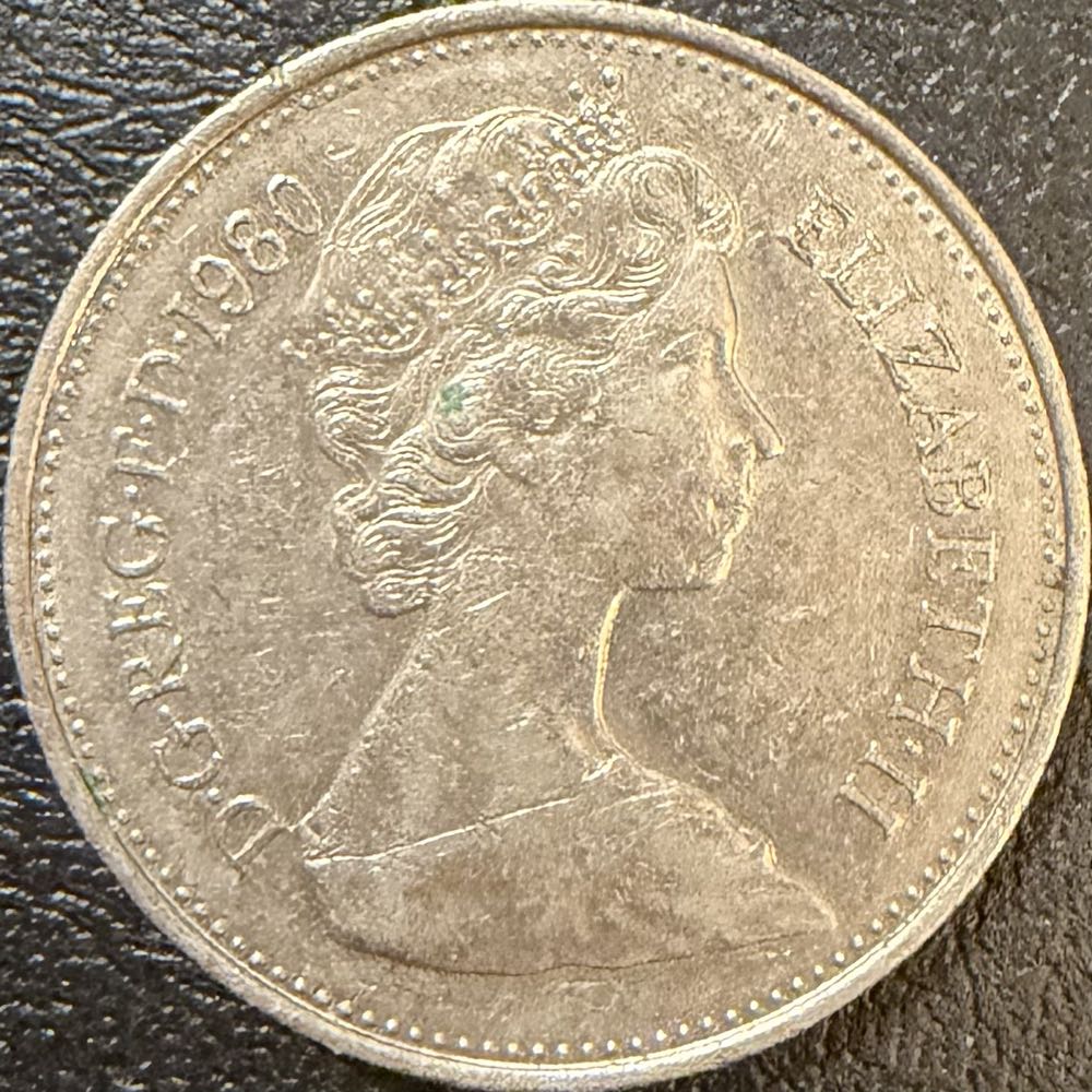 1980 Five New Pence (4)  coin collectible - Main Image 2