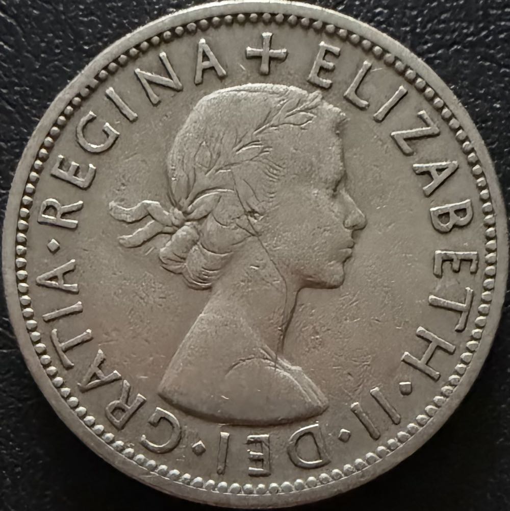 1961 Elizabeth II Two Shillings (3)  coin collectible - Main Image 2