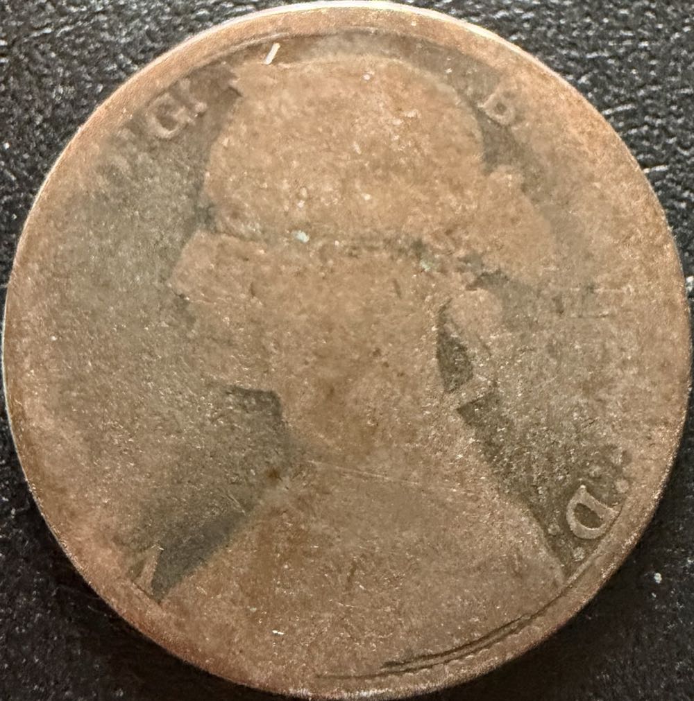 1879 Victoria One Penny  coin collectible - Main Image 2