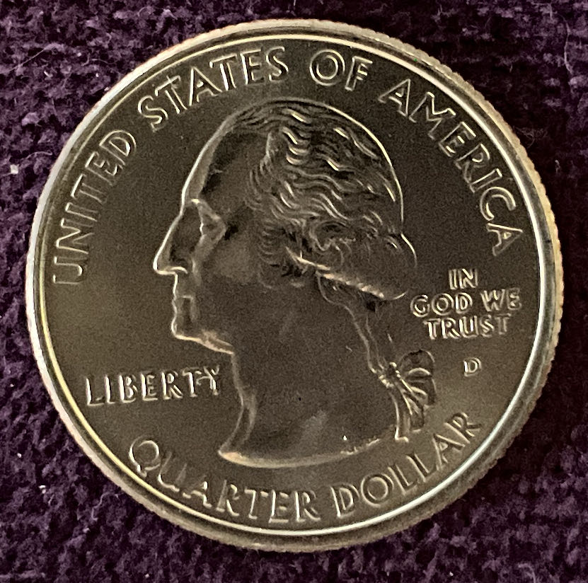 Quarter Oklahoma 2008 D 34  coin collectible - Main Image 3