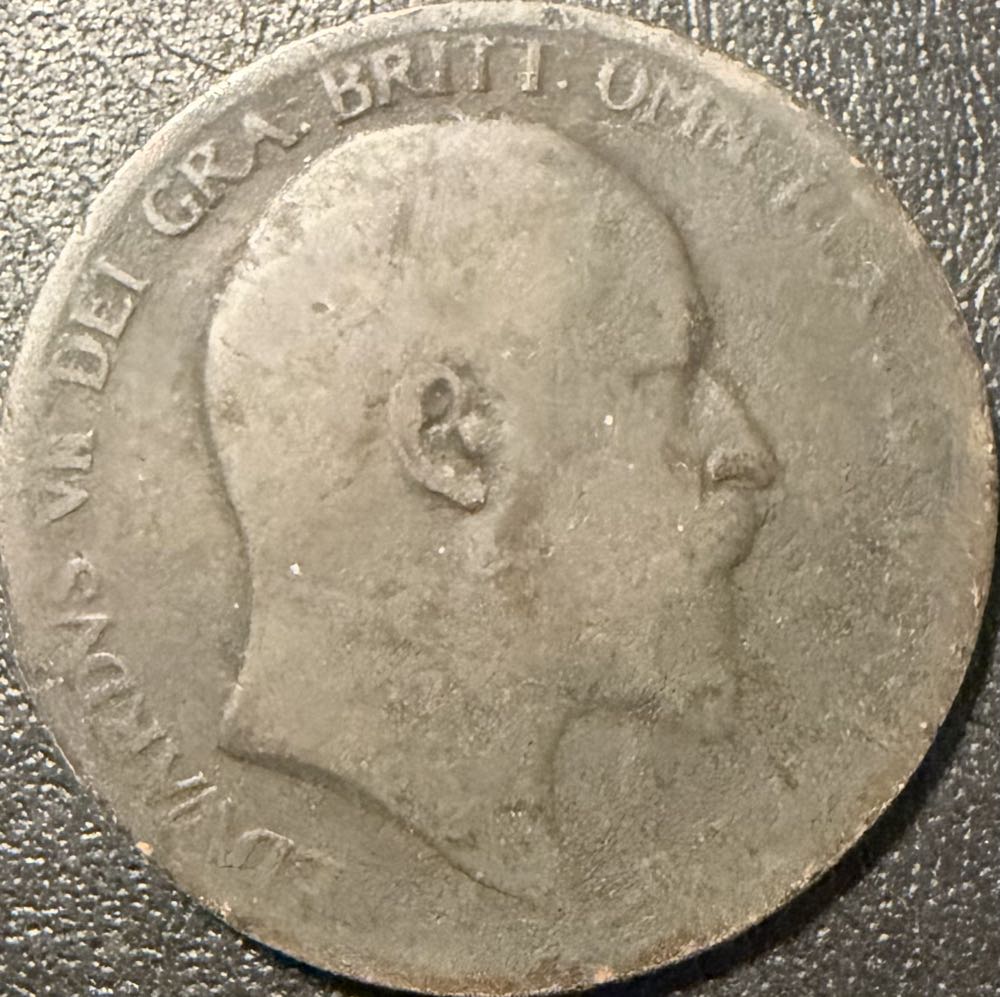 1901 Edward VII One Penny  coin collectible - Main Image 2