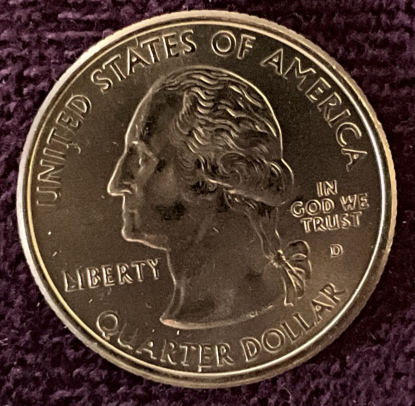 Quarter Oklahoma 2008 D 37  coin collectible - Main Image 3