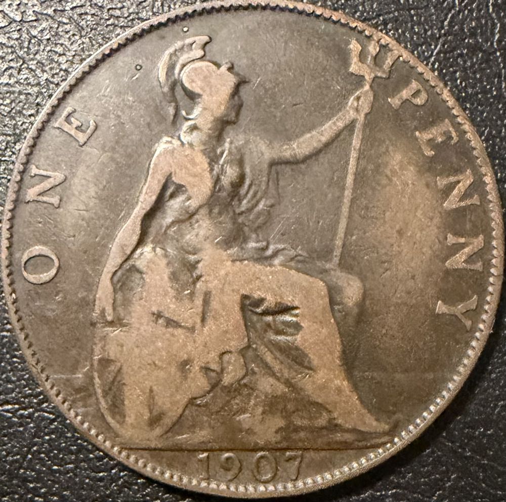 1927 George V One Penny (2)