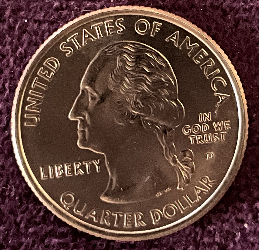 Quarter Oklahoma 2008 D 41  coin collectible - Main Image 3