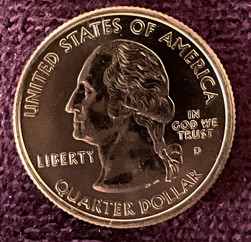 Quarter Oklahoma 2008 D 44  coin collectible - Main Image 3