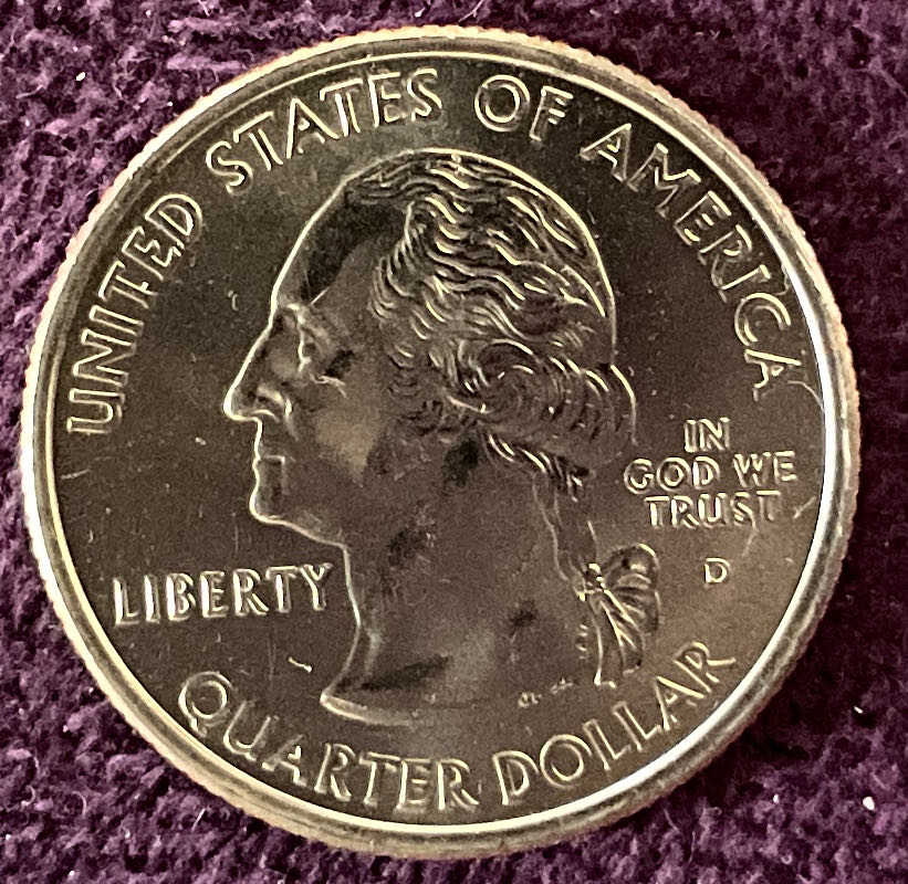 Quarter Oklahoma 2008 D 50  coin collectible - Main Image 3