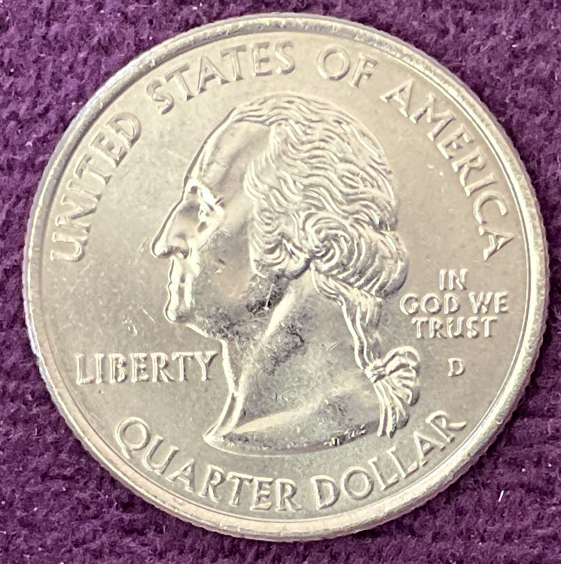 Quarter Oklahoma 2008 D 54  coin collectible - Main Image 3