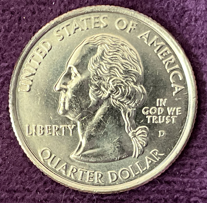 Quarter Oklahoma 2008 D 56  coin collectible - Main Image 3