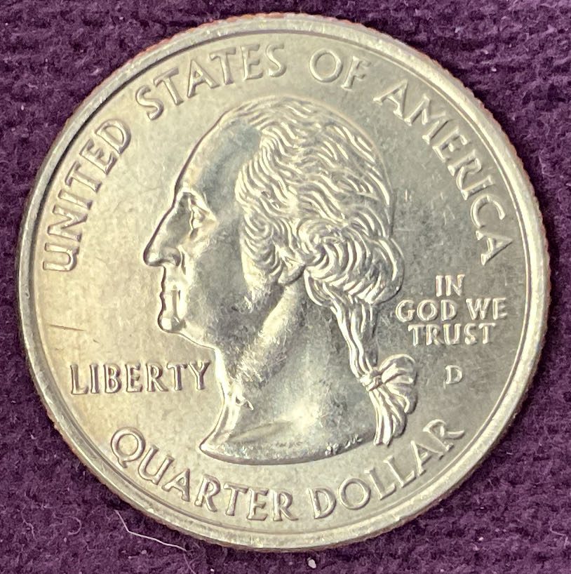 Quarter Oklahoma 2008 D 60  coin collectible - Main Image 3