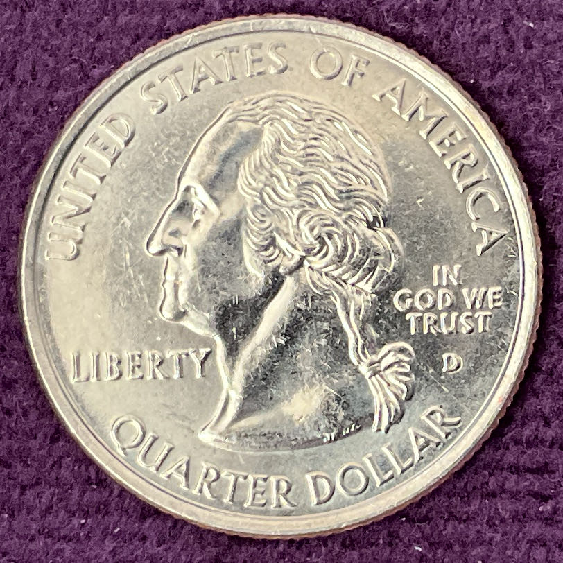 Quarter Oklahoma 2008 D 61  coin collectible - Main Image 3