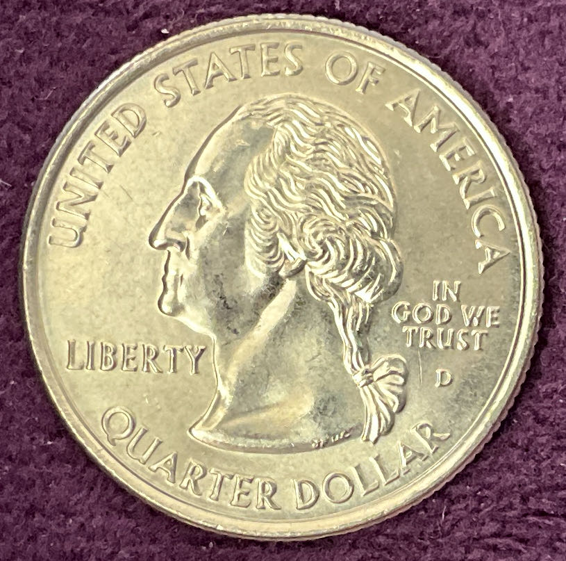 Quarter Oklahoma 2008 D 62  coin collectible - Main Image 3