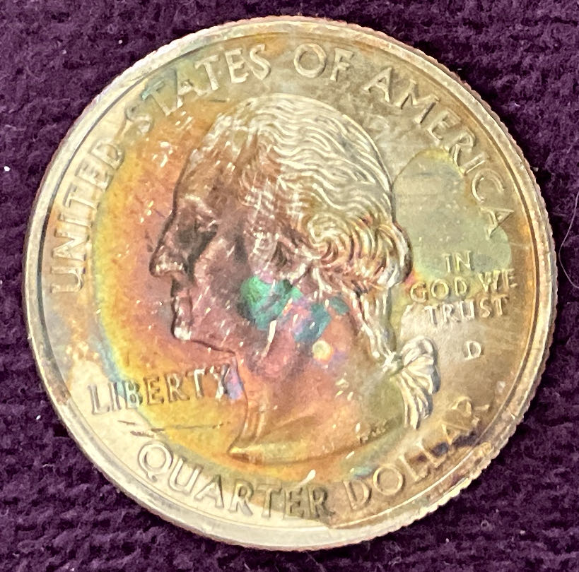 Quarter Oklahoma 2008 D 69  coin collectible - Main Image 3