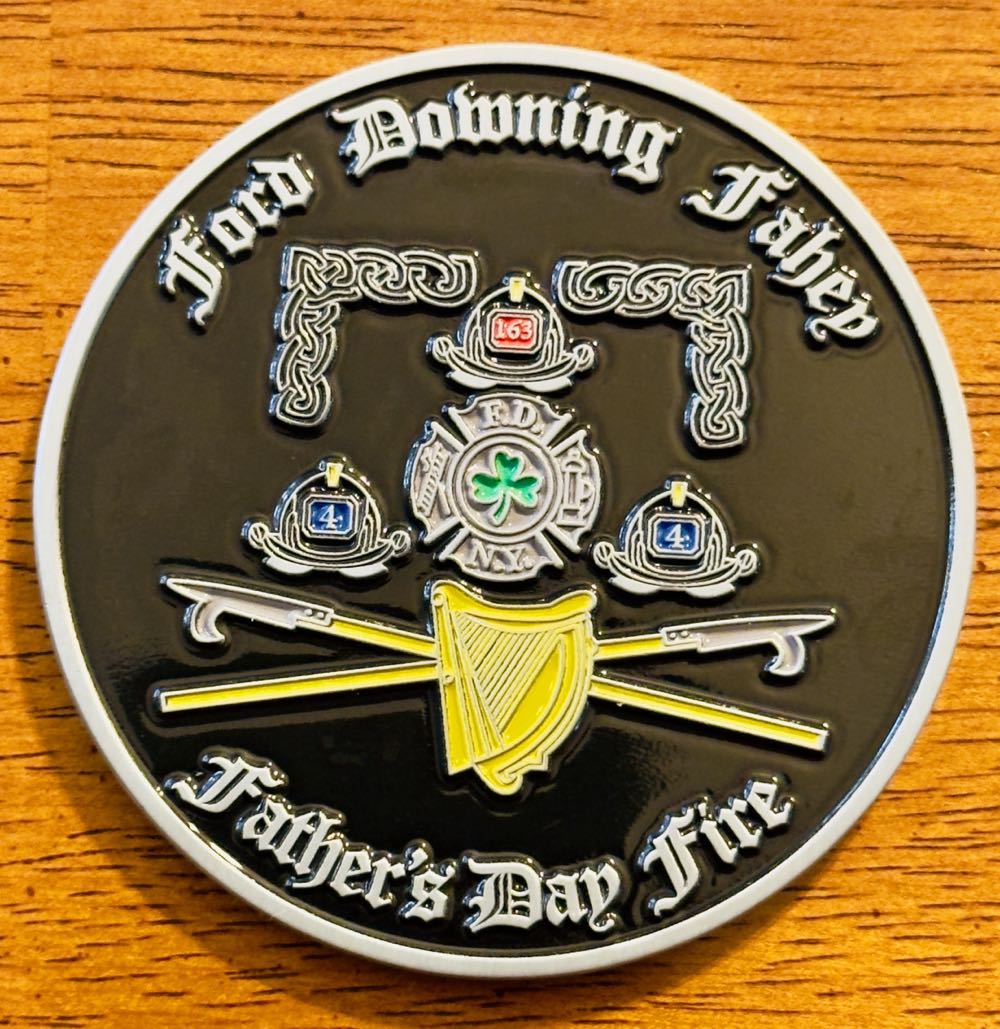 FDNY R4 9/11 25th Anniversary   coin collectible - Main Image 2