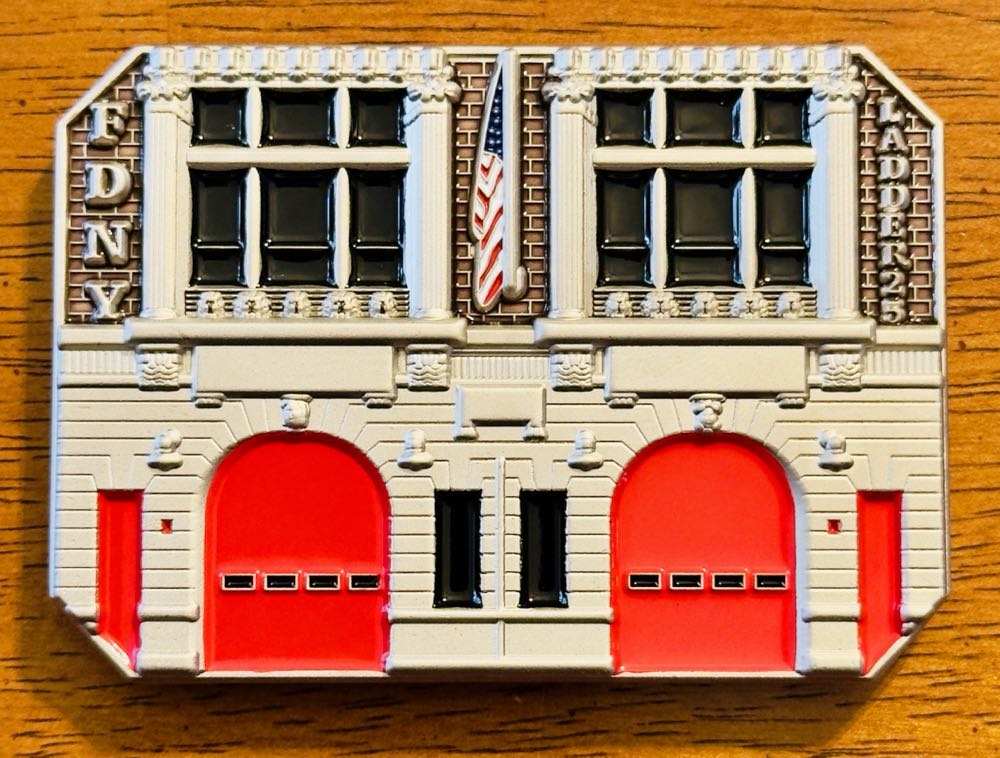 FDNY L25 - 100th Anniversary  coin collectible - Main Image 2