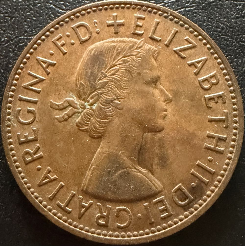 1965 Elizabeth II One Penny (3)  coin collectible - Main Image 2