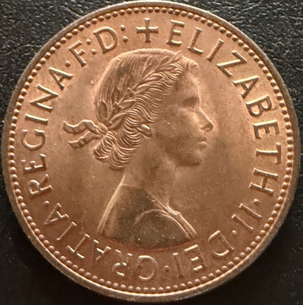 1967 Elizabeth II One Penny (8)  coin collectible - Main Image 2