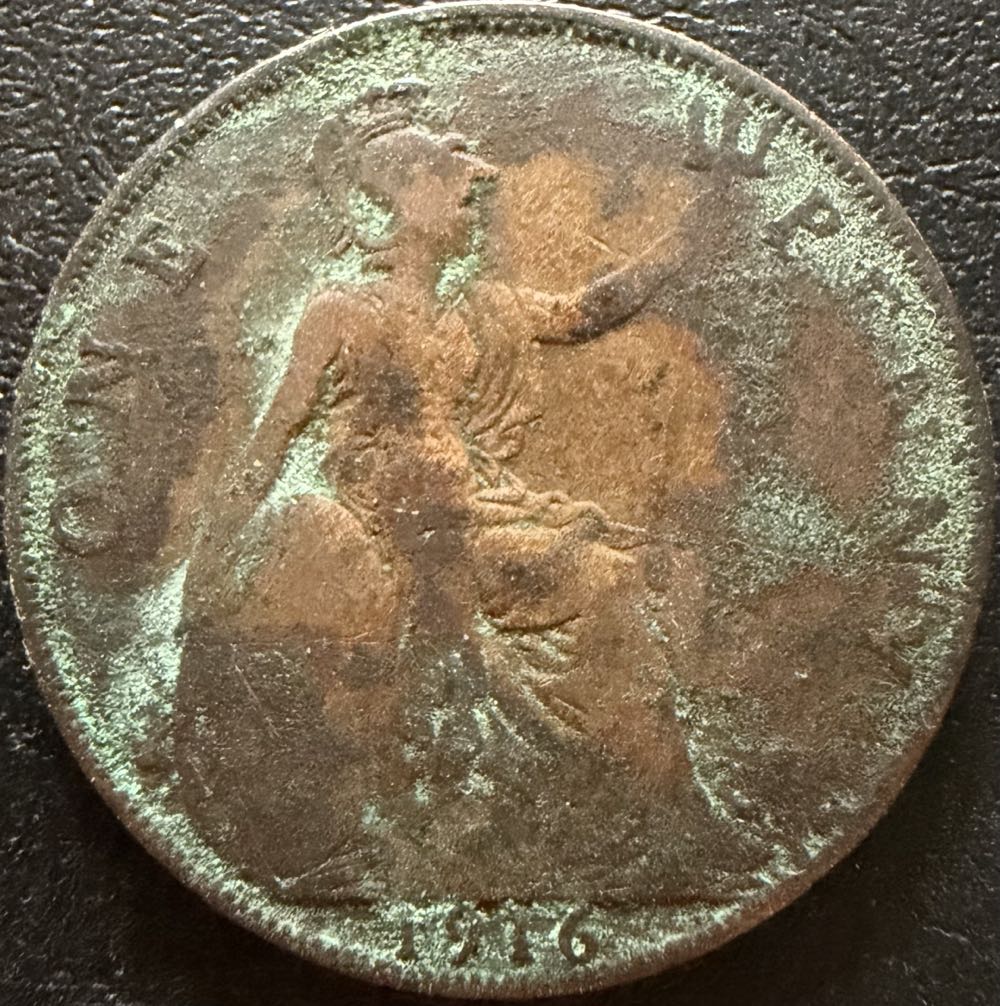 1966 Elizabeth II One Penny