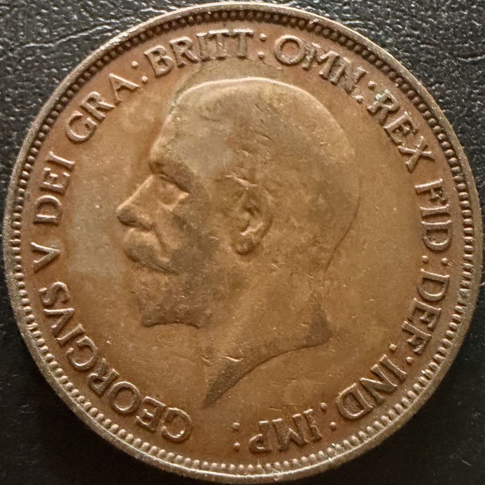 1935 George V One Penny (3)  coin collectible - Main Image 2