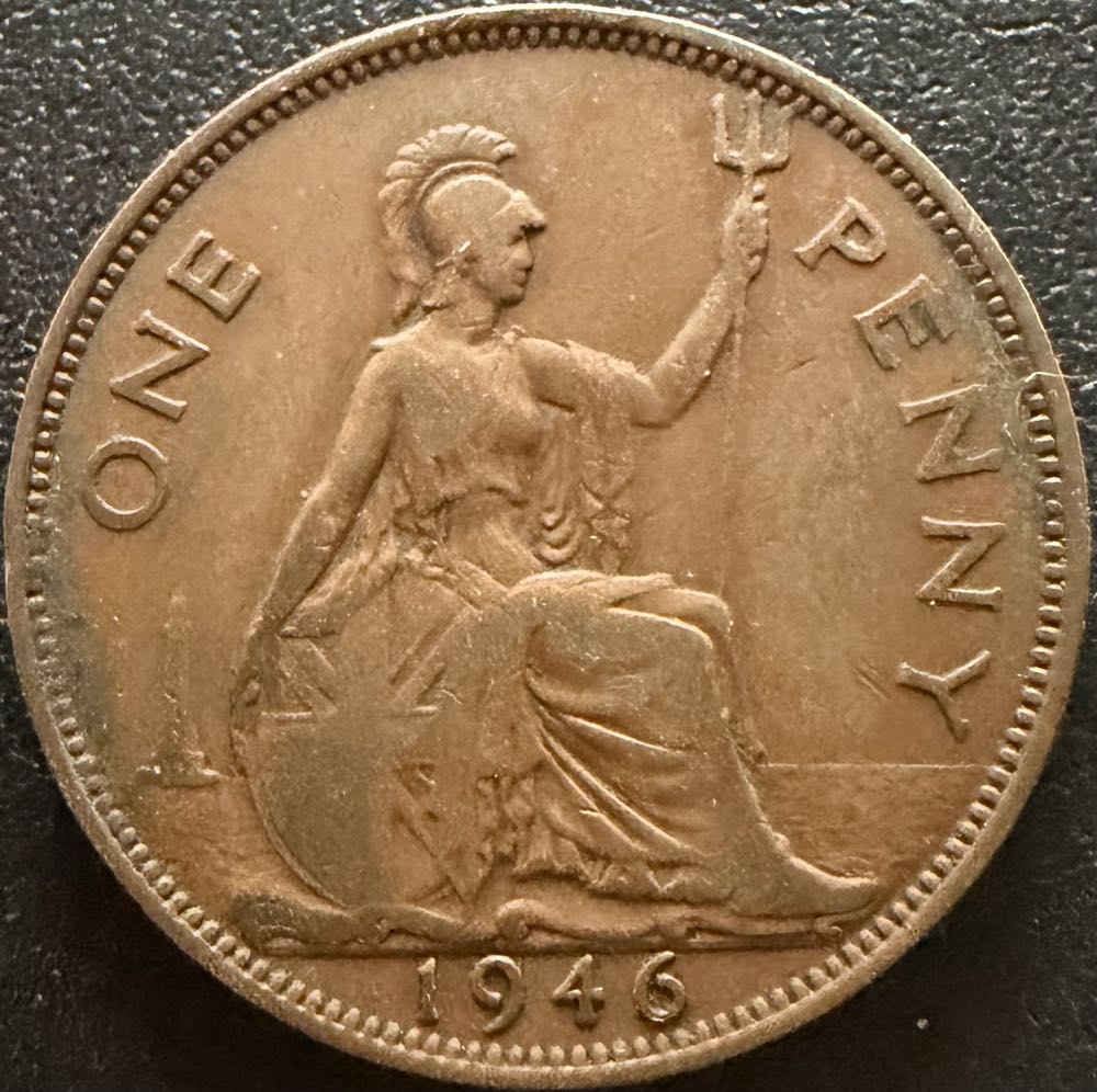 1938 George VI Half Penny