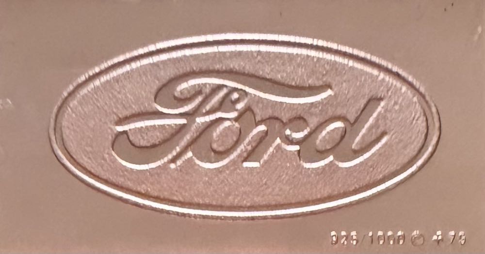 Ford 1932 Silver Ingot  coin collectible - Main Image 2