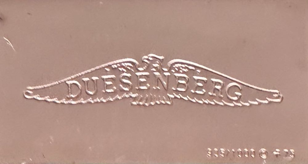 Duesenberg 1933 Silver Ingot  coin collectible - Main Image 2
