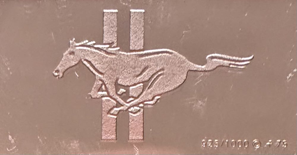 Ford 1965 Silver Ingot  coin collectible - Main Image 2