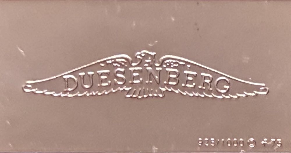 Duesenberg 1933 Silver Ingot (2)  coin collectible - Main Image 2