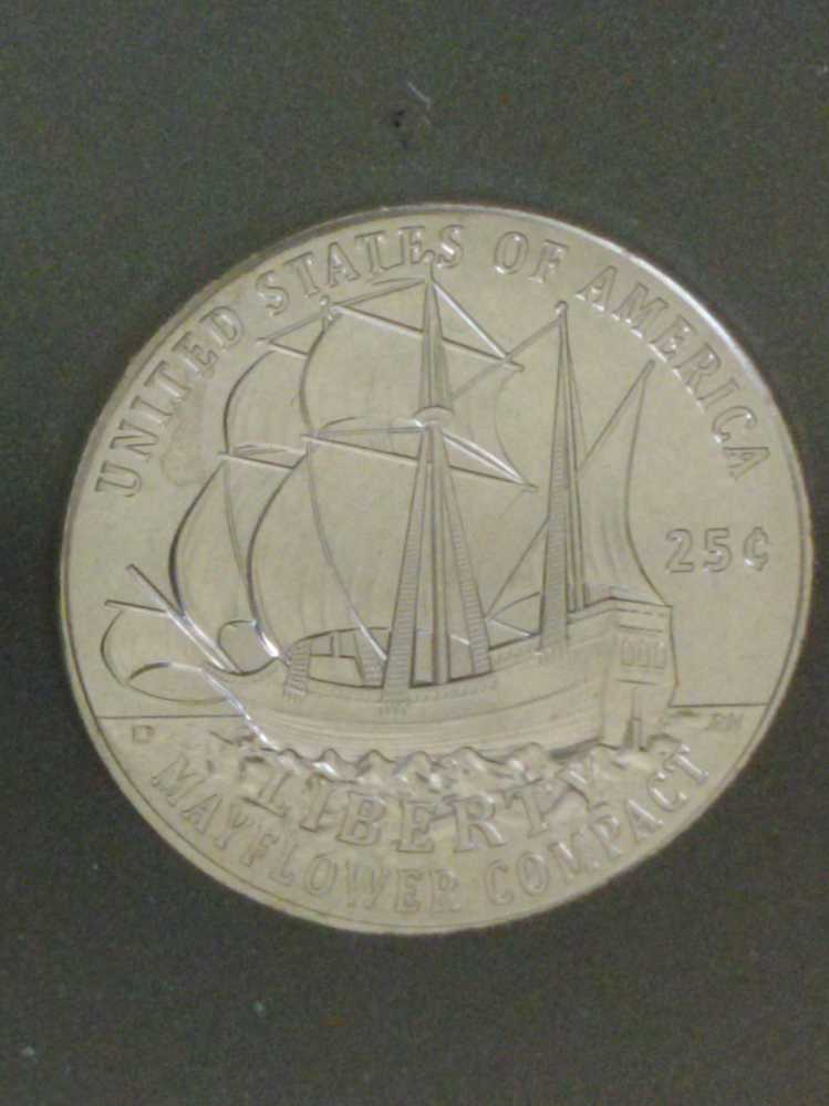 Quarter Mayflower 2026  coin collectible - Main Image 2
