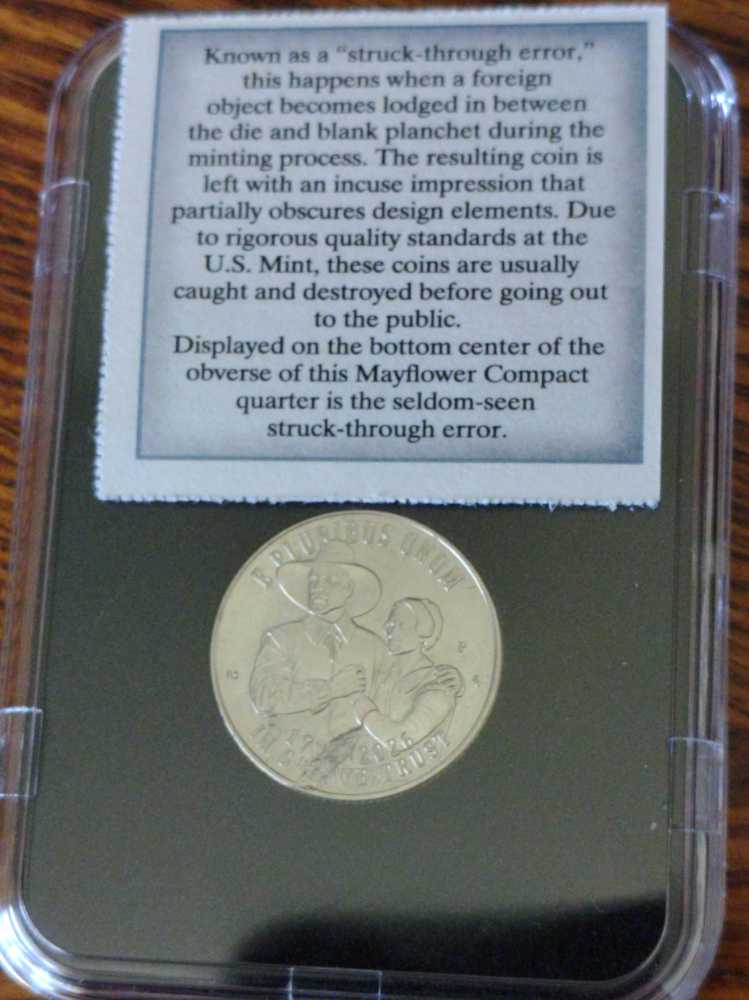 Quarter Mayflower 2026  coin collectible - Main Image 4